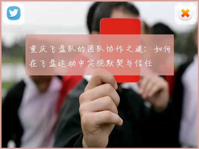 重庆飞盘队的团队协作之道:如何在飞盘运动中实现默契与信任